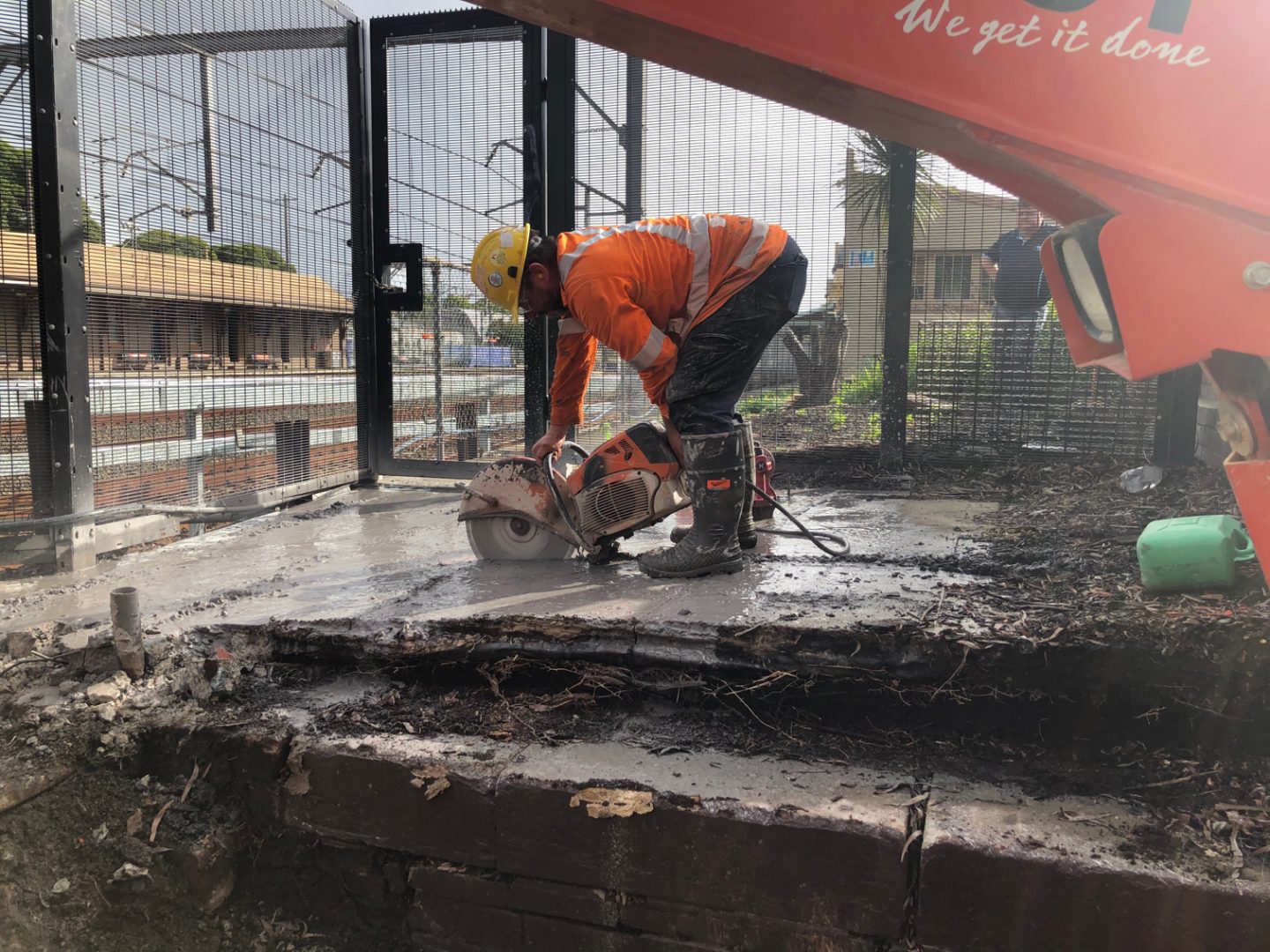 HAZMAT removal, demolition and civil works - Petersham Station - Infrastructure