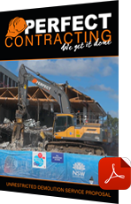 Service Proposal Demolition — Perfect Contracting