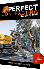 Price List — Perfect Contracting